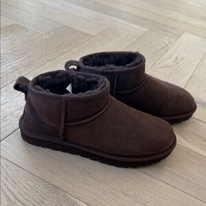 UGG Women's Ankle Boots in Dark Brown